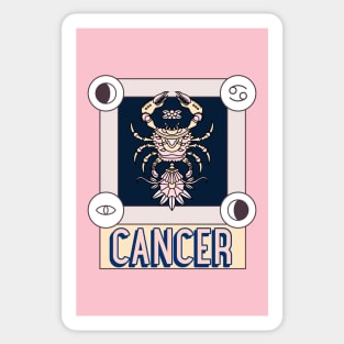 Cancer Horoscope Zodiac Sign Sticker